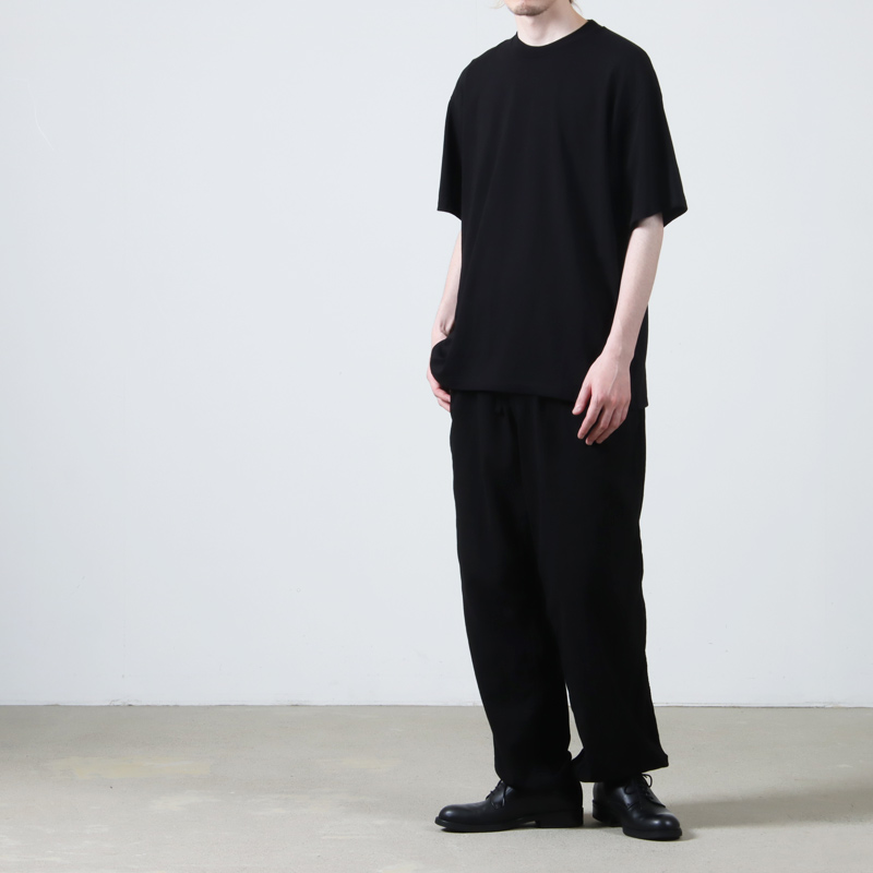 COMOLI (コモリ) コットンジャージ 半袖Tシャツ