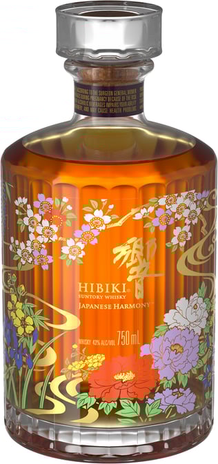 Hibiki Japanese Harmony 86 Proof Limited Edition Whisky Bottle