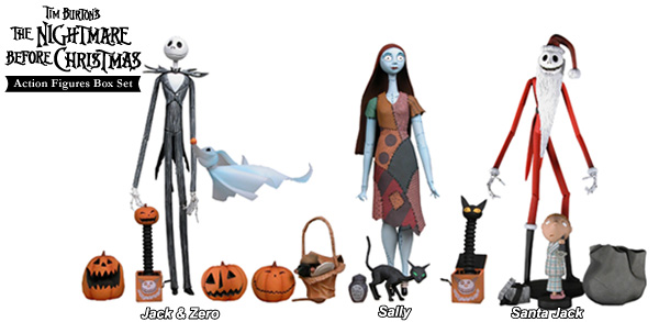ナイトメアー・ビフォア・クリスマス アクションフィギュア ボックス