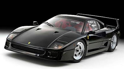京商オリジナル ダイキャストカー 1/12 フェラーリ F40（ブラック