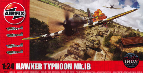 エアフィックスHawke Typhoon Mk.IB 1:24 エアフィックス1/24ホーカー