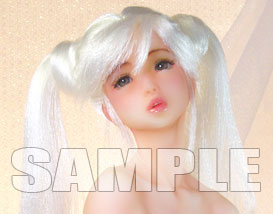 荒木元太郎キャンバスアート ミルキーホワイトスタチュー(F3サイズ