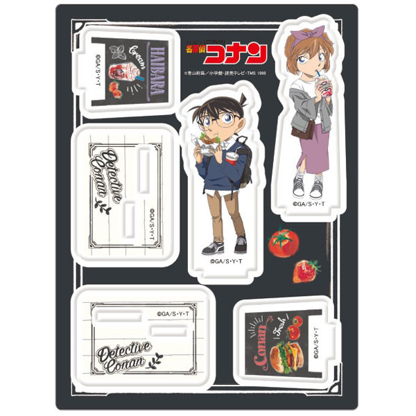 名探偵コナン アクリルスタンド コナン＆灰原 ジャンクフード