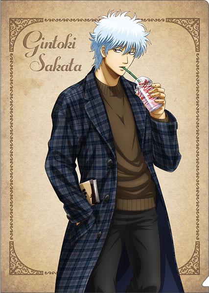 銀魂 ジャンプフェスタ 2016 クリアファイル 坂田銀時 冬 銀魂 クリア