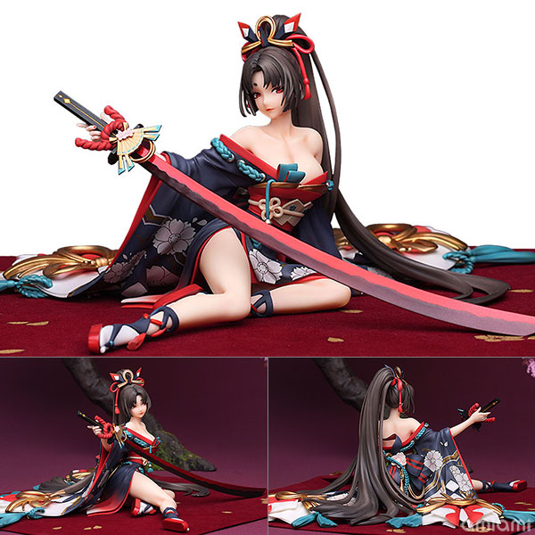中古】(本体A/箱B)陰陽師 妖刀姫 桜雨刀舞ver. 1/8 完成品フィギュア