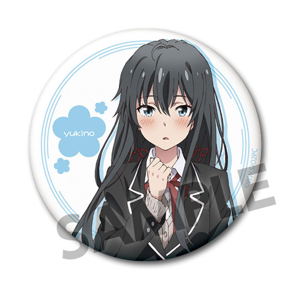 俺ガイル】雪ノ下雪乃 描き下ろし 76mm 缶バッジ 水着 2021 ver. 俺