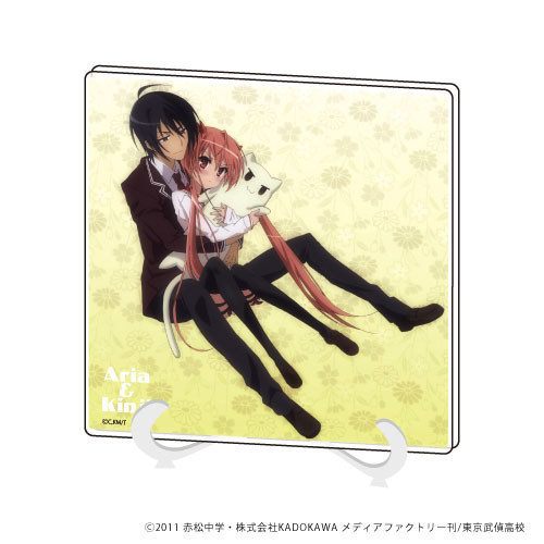 直筆サイン色紙 緋弾のアリア 直筆イラスト キンジ こよかよしの