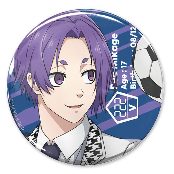 TVアニメ『ブルーロック』 描き下ろし 御影玲王 缶バッジ（再販