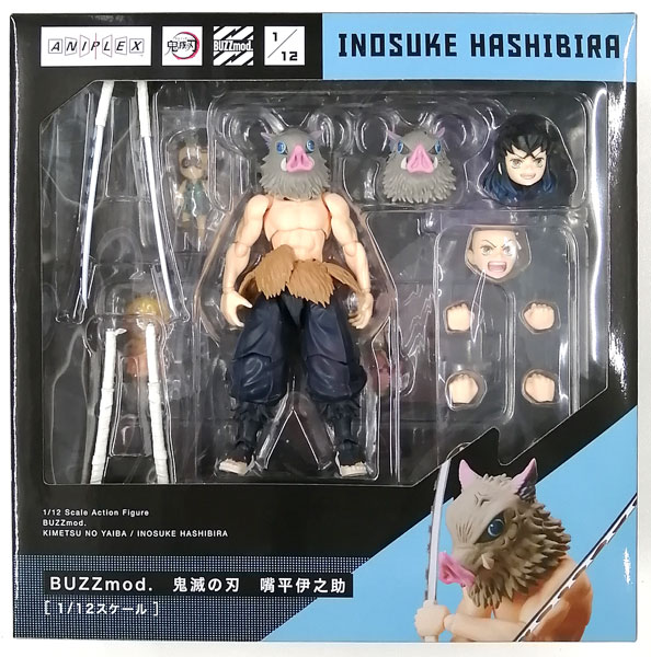 BUZZmod. 鬼滅の刃 嘴平伊之助 1/12 アクションフィギュア (ANIPLEX+