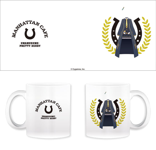 α1 ウマ娘 ミュシャ風&猫カップ マンハッタンカフェ スリーブ&プレイ
