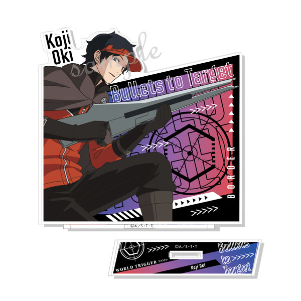 ワールドトリガー Bullets to Target アクリルスタンド 3.隠岐孝二