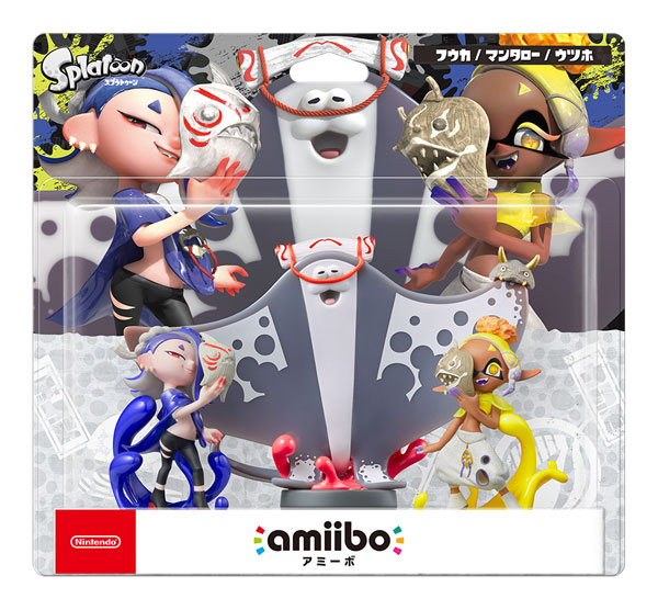 amiibo すりみ連合セット[フウカ/ウツホ/マンタロー](スプラトゥーン