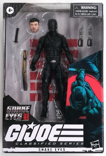 G.I.JOE クラシファイドシリーズ スネークアイズ 6インチ アクション