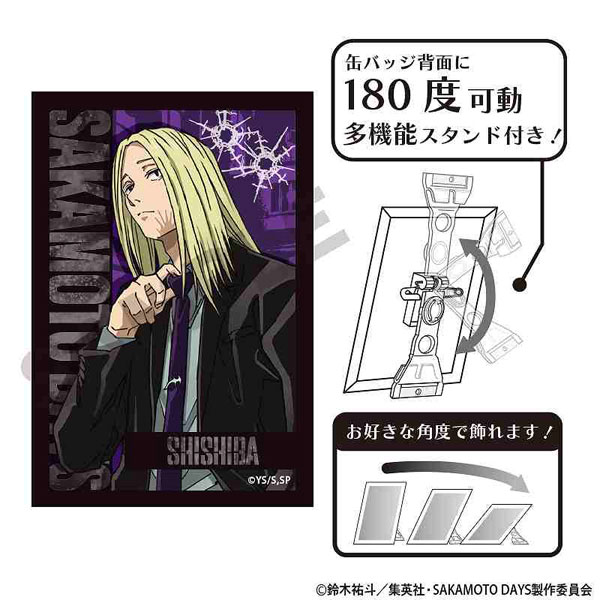 サカモトデイズ ゼブラック アクリルバッジ 大佛 サカモトデイズ