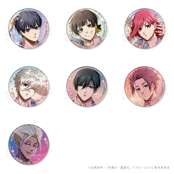 ブルーロック SAKURA トレーディング箔押し缶バッジ 7個入りBOX[amie
