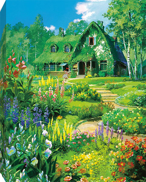 ART OF GHIBLI 魔女の宅急便 アートフレーム 「オキノ邸」 ART OF