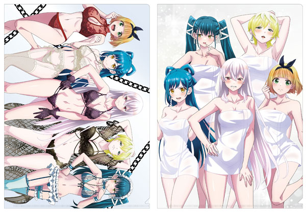 魔都精兵のスレイブ クリアファイル2枚セット 集合[ポニーキャニオン