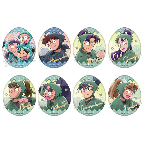 忍たま乱太郎 土井半助 同室 缶バッジ 75mm 30個セット 忍たま乱太郎