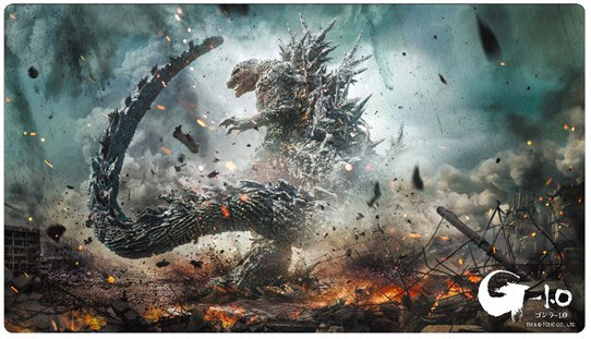 N*@様 ゴジラカードゲーム プレイマット ラバーマット おみせで