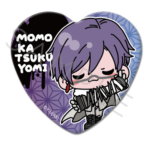 桃源暗鬼 桃華月詠 メイド マズル 缶バッジ 桃源暗鬼 桃華月詠 メイド