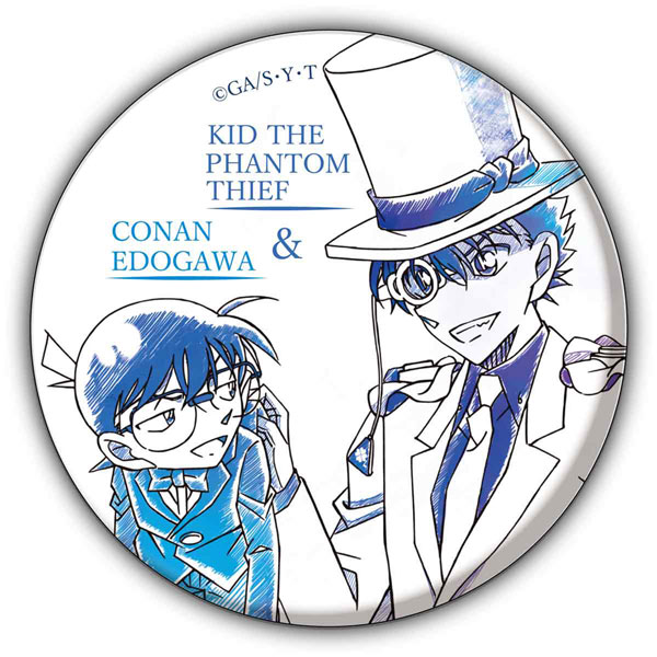名探偵コナン 怪盗キッド 缶バッジ ~FAN'S SELECTION~ 名探偵コナン