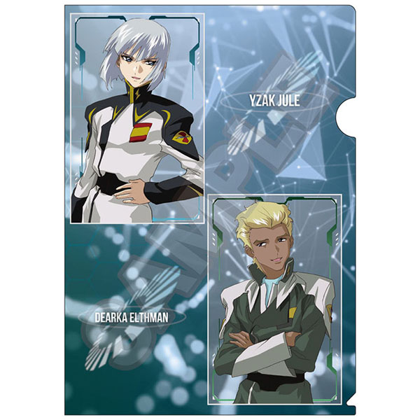 機動戦士ガンダムSEED クリアポスター4種 ラクス キラ イザーク