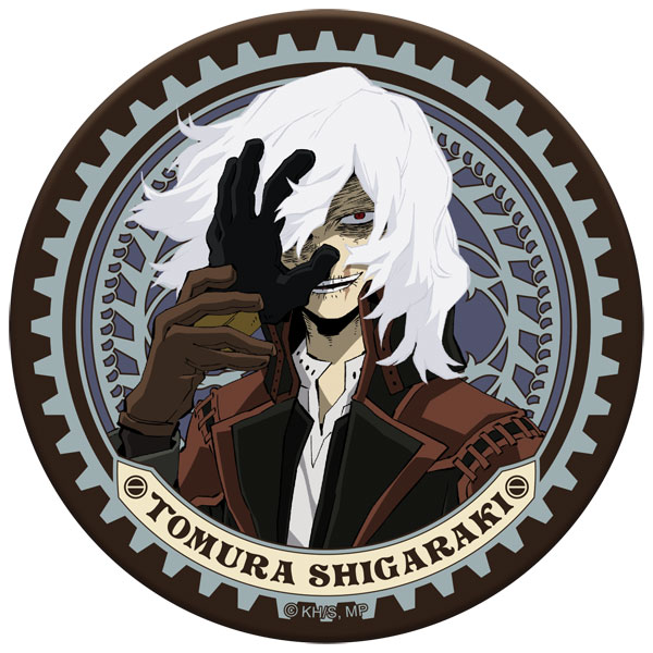 死柄木弔 スチームパンク 缶バッジ 30個 僕のヒーローアカデミア 死柄