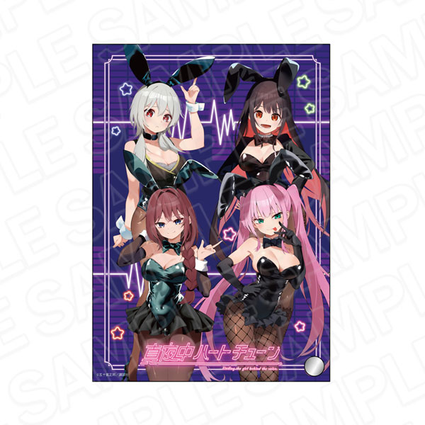 真夜中ハートチューン ミニアクリルアート バニー ver.[コンテンツ