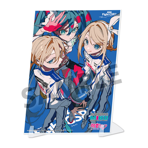 レーシングミク 2025 Rd.2 FUJI Ver. ビジュアルアクリルプレート