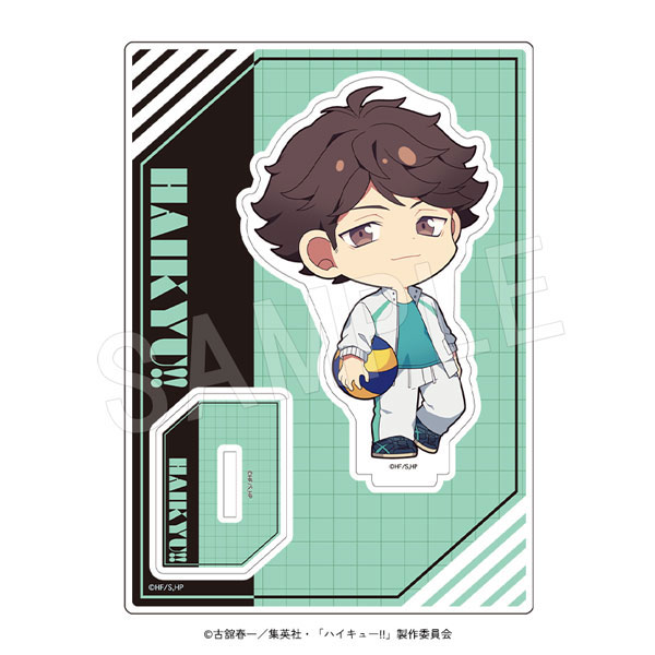 短期出品】ハイキュー 及川 アクリルバッジ J-WORLD 短期出品