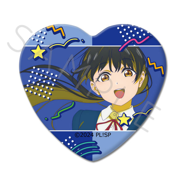 医師エミリースイパラハート型缶バッジ