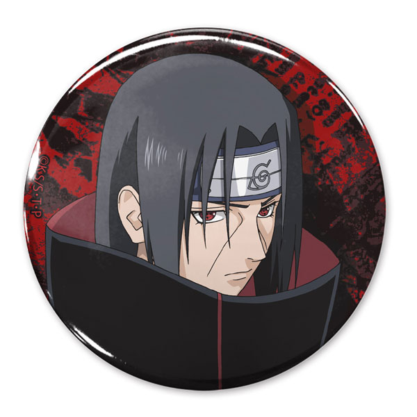 NARUTO -ナルト- 疾風伝 うちはイタチ 65mm缶バッジ（再販）[コスパ