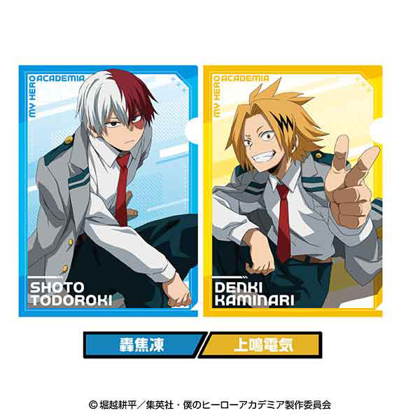 TVアニメ『僕のヒーローアカデミア』 クリアファイルセット 3.轟焦凍
