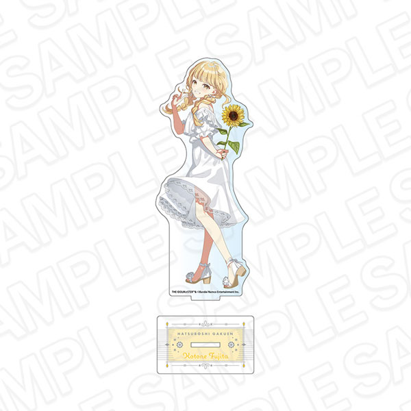 学園アイドルマスター デカアクリルスタンド 藤田ことね sunflower ver