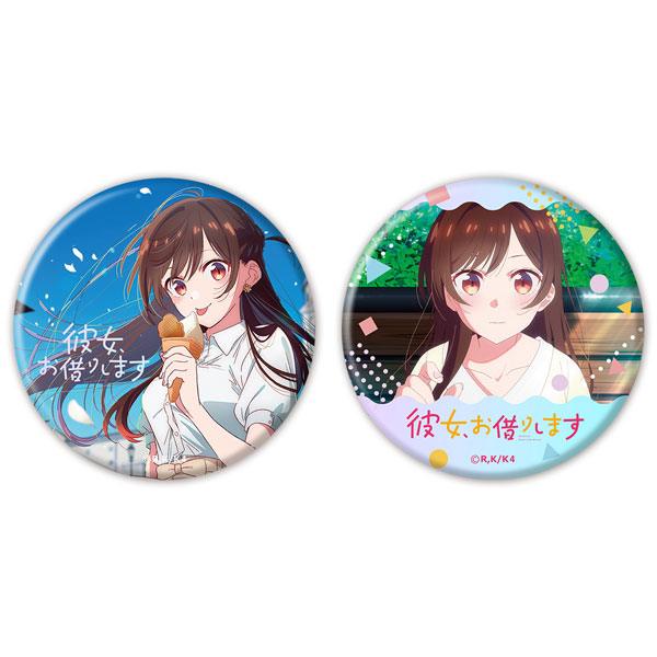 水原千鶴 mios メイド 缶バッジ 80個 かのかり 彼女、お借りします