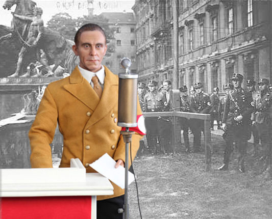 3R ドイツ宣伝大臣 ヨーゼフ・ゲッベルス アクションフィギュア 単品