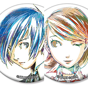 ペルソナ3 山岸風花 Ani-Art バッジ ペルソナ3 P3 山岸風花 缶バッジ
