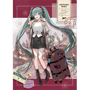 初音ミク 藤実なんな クリアファイル 京都 聖護院八ツ橋 初音ミク 藤実