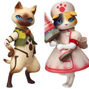 モンハン アイルー スタンダードフィギュア 15点セット モンハン