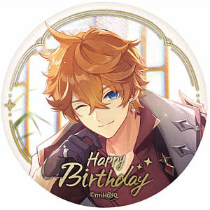 原神 「冬夜の戯劇」 キャラ缶バッジ タルタリヤ[miHoYo]《発売済