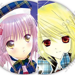 缶バッジ2個セット「しゅごキャラ！」18/イクト＆歌唄(公式イラスト