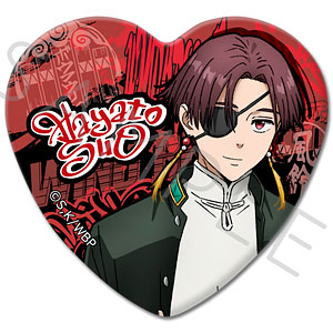 WIND BREAKER 桜遥 ハート型グリッター缶バッジ WIND BREAKER 桜遥