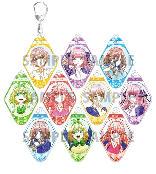 五等分の花嫁 POP UP SHOP&キャンペーンin アニメイト」が4月12日より