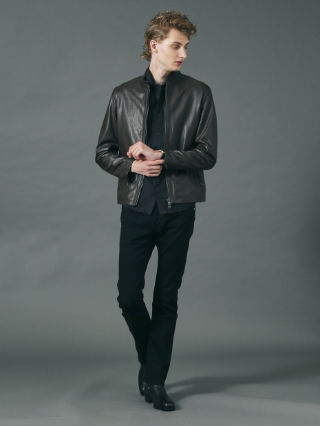 5351 POUR LES HOMMES / レザージャケット・ブルゾン/2/スウェード/KHK