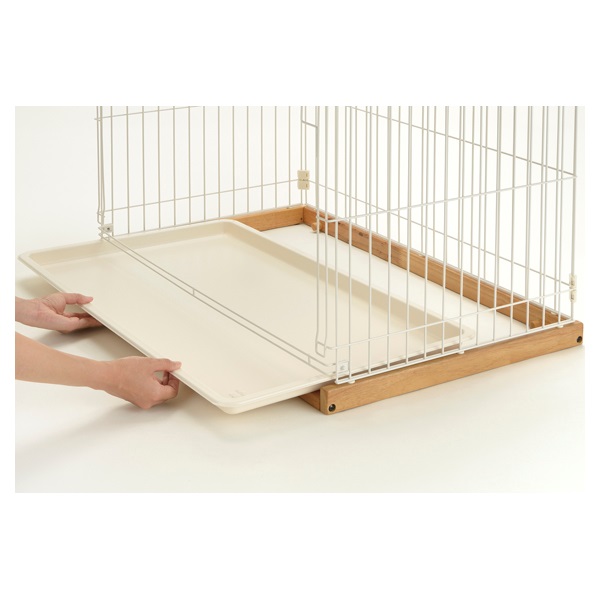 木製お掃除簡単キャットサークル S ライトブラウン 1個 リッチェル