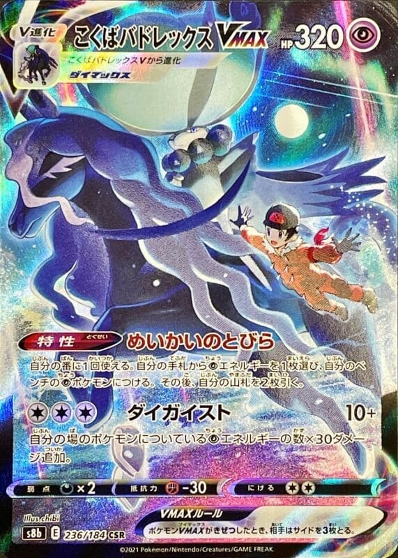 こくばバドレックスvmax SA HR ARS鑑定10 こくばバドレックスVmax HR