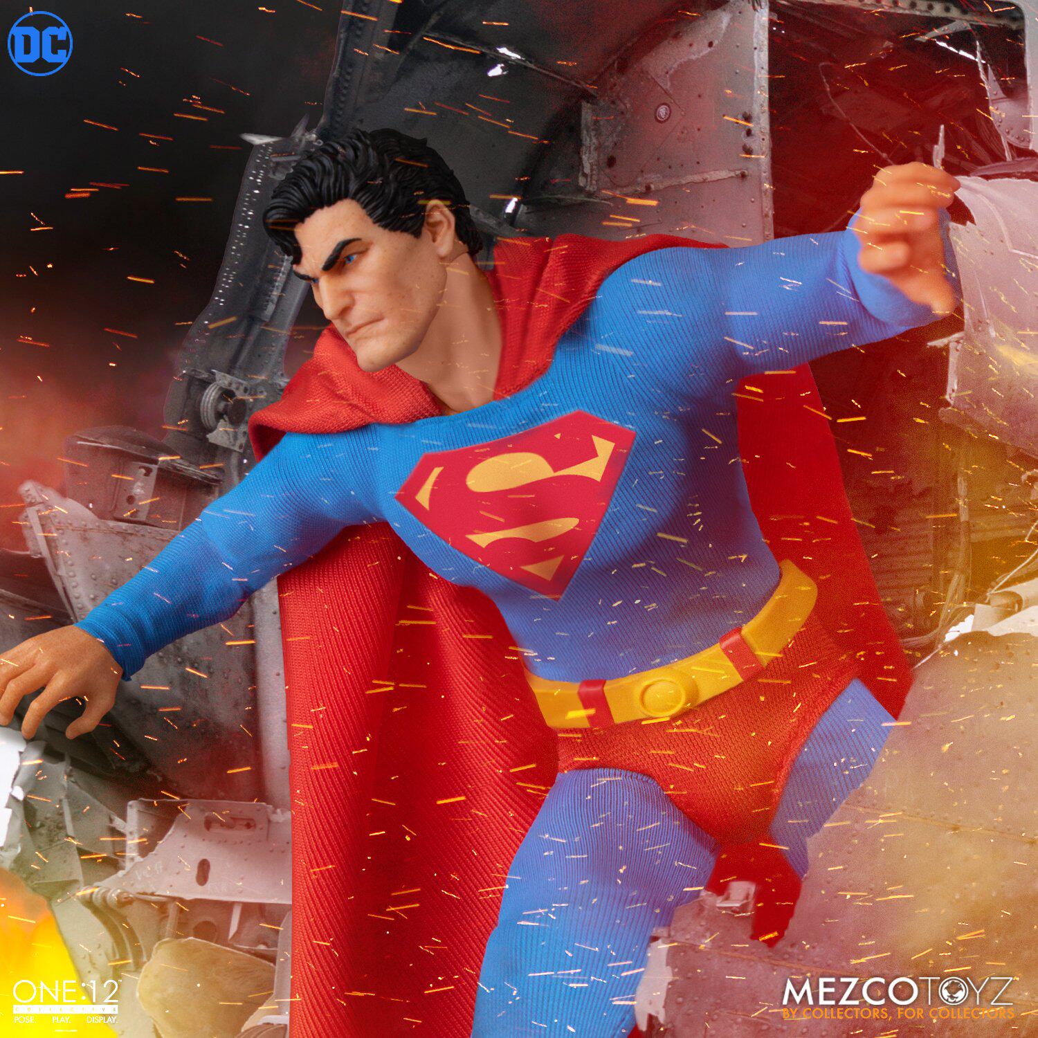 Mezco One:12 Collective DC Universe Superman Man of Steel Edition