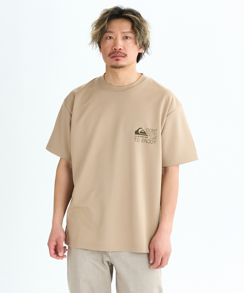 クイックシルバー メンズ サーフ 半袖Tシャツ DISTORTED BOX ST