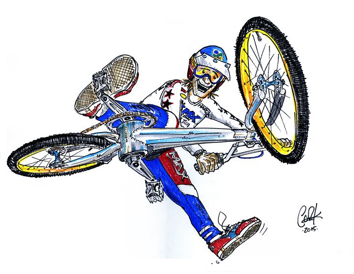 BMXA Trick Team - gOrk's BMX Art & Photography - Drawings