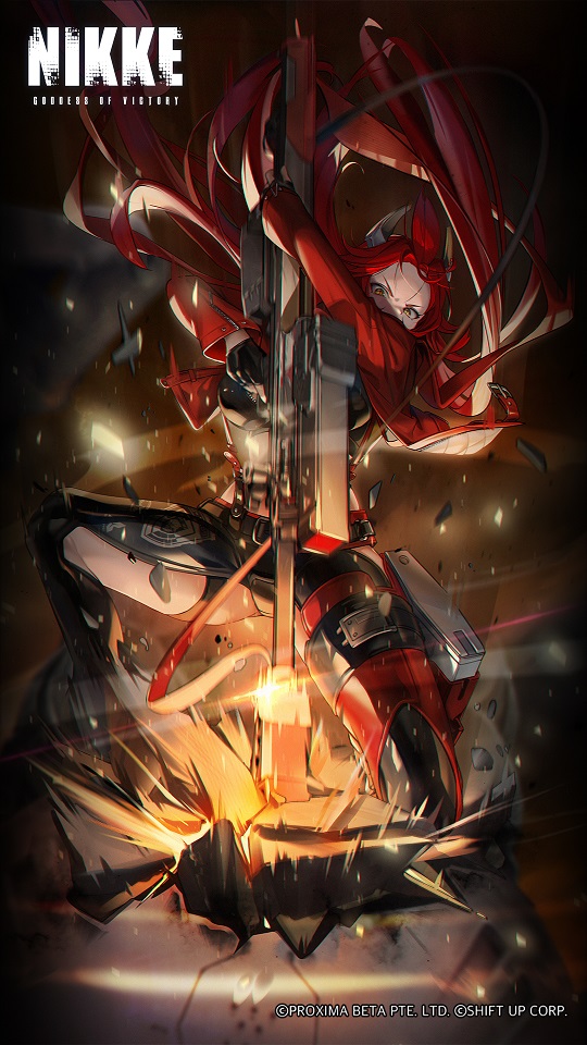 勝利の女神：NIKKE」SPカード「“レッドウルフ”レッドフード」 勝利の